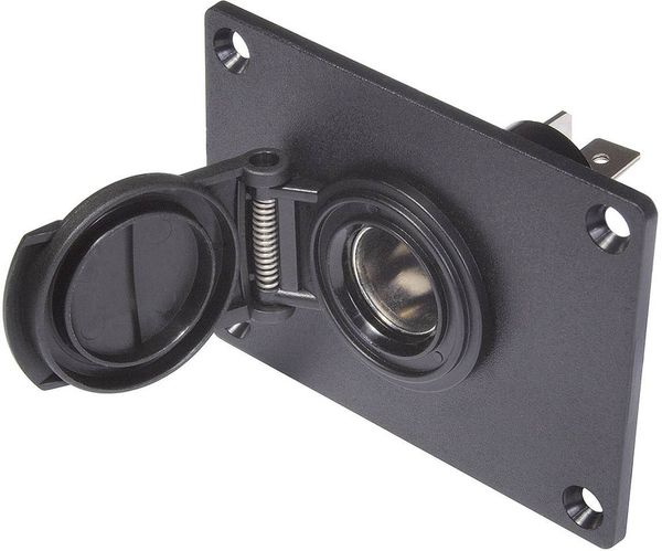 Produktbild: ProCar DIN-Einbau-Normsteckdose Belastbarkeit Strom max.=16A Steckdose 12 V, 24V