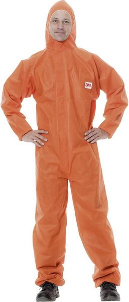 Produktbild: 3M 4515OM Schutzanzug Typ 5/6 4515 Kleider-Gr&ouml;&szlig;e: M Orange