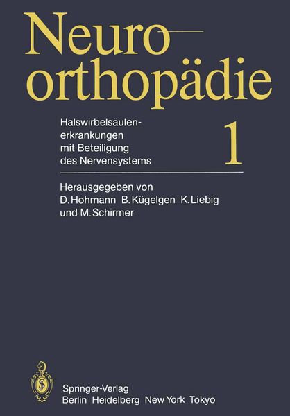 Produktbild: Halswirbels&auml;ulenerkrankungen mit Beteiligung des Nervensystems