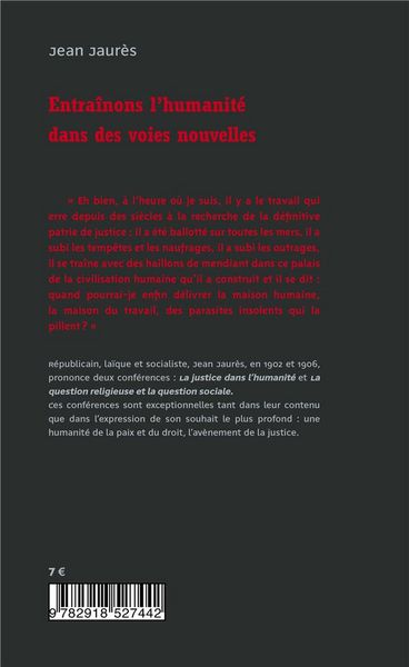 Produktbild: Entrainons humanite dans voies n