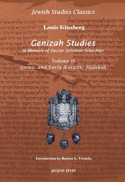 Produktbild: Genizah Studies in Memory of Doctor Solomon Schechter