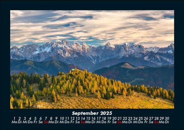 Produktbild: Berge 2025 Fotokalender DIN A5