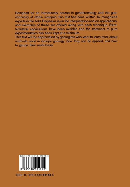 Produktbild: Lectures in Isotope Geology