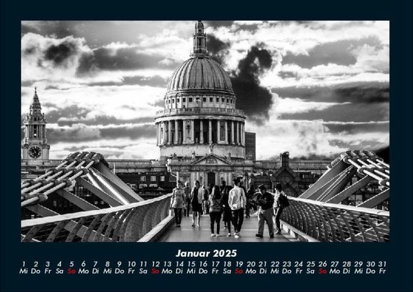 Produktbild: London 2025 Fotokalender DIN A4