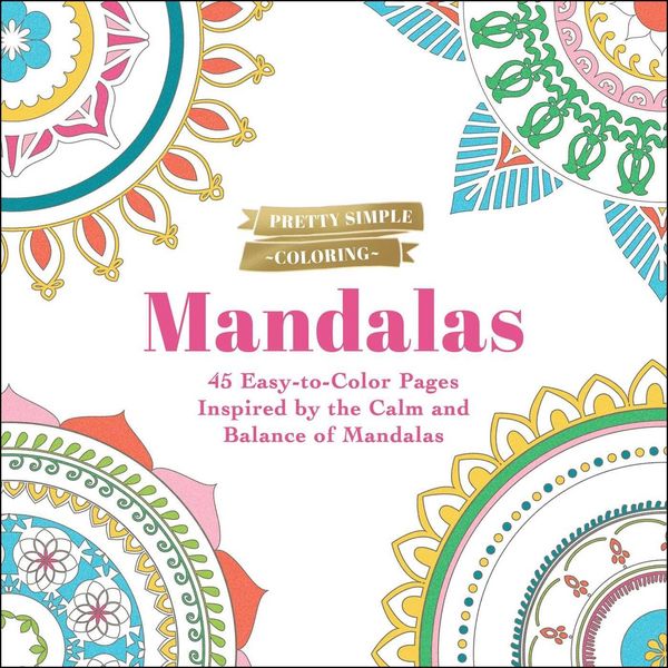 Produktbild: Pretty Simple Coloring: Mandalas