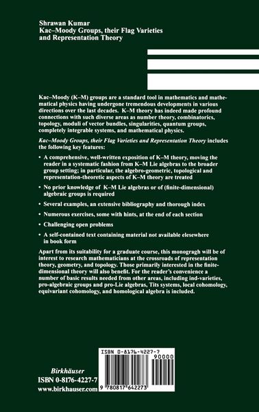 Produktbild: Kac-Moody Groups, their Flag Varieties and Representation Theory