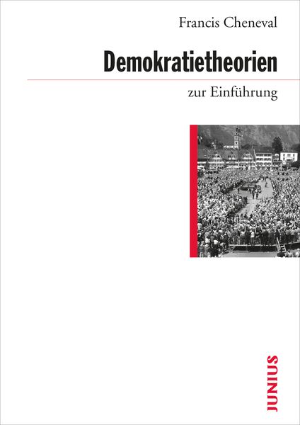 Produktbild: Demokratietheorien zur Einf&uuml;hrung
