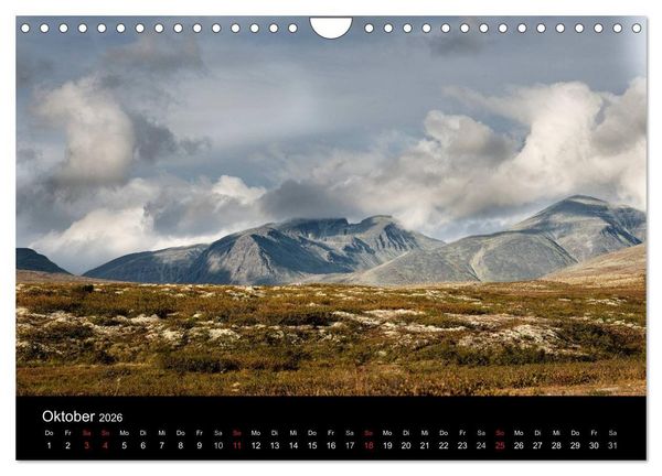 Produktbild: Norwegen - Alpine Landschaften (Wandkalender 2026 DIN A4 quer), CALVENDO Monatskalender