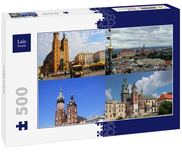 Produktbild: Lais Puzzle Collage Krakau 500 Teile