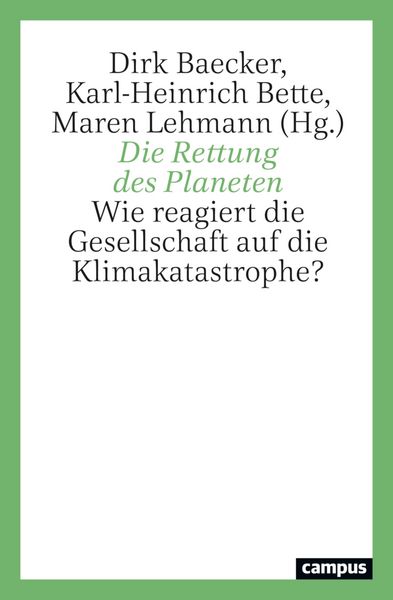 Produktbild: Die Rettung des Planeten