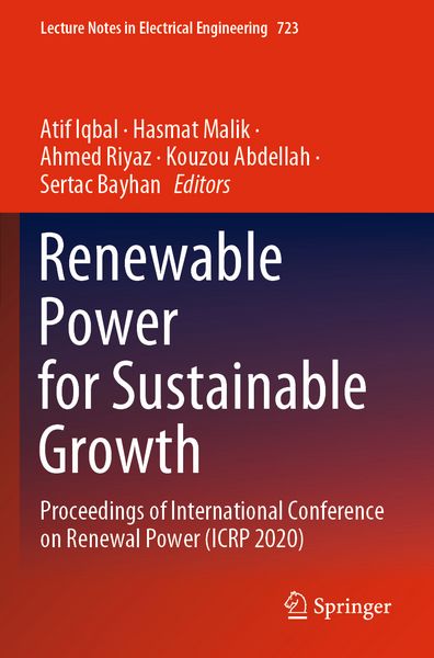 Produktbild: Renewable Power for Sustainable Growth
