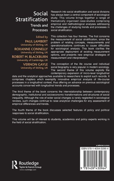 Produktbild: Social Stratification