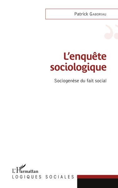 Produktbild: L'enqu&ecirc;te sociologique
