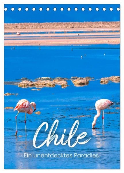 Produktbild: Chile - Ein unentdecktes Paradies. (Tischkalender 2026 DIN A5 hoch), CALVENDO Monatskalender