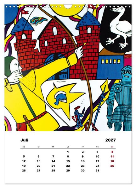 Produktbild: Pop Art - Atelier Zippo (Wandkalender 2027 DIN A3 hoch), CALVENDO Monatskalender