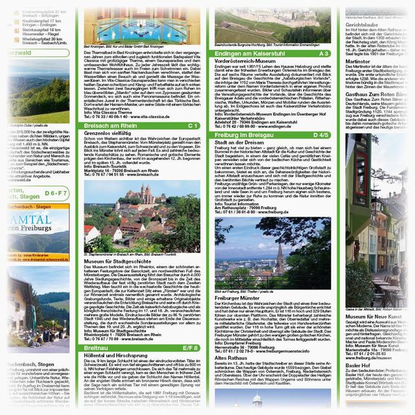 Produktbild: Publicpress Rad- und Wanderkarte Freiburg und Umgebung mit Kaiserstuhl 1:50.000