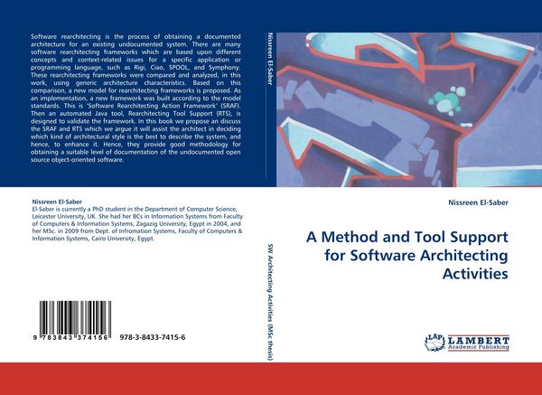 Produktbild: A Method and Tool Support for Software Architecting Activities