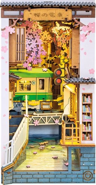 Produktbild: Book Nook DIY B&uuml;cherecke Sakura Densya