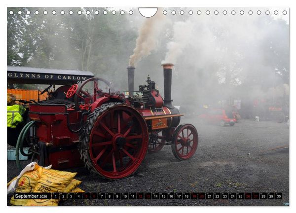 Produktbild: Irish Steam - 50. Dampftreffen in Stradbally (Wandkalender 2026 DIN A4 quer), CALVENDO Monatskalender