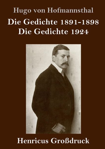 Produktbild: Die Gedichte 1891-1898 / Die Gedichte 1924 (Gro&szlig;druck)