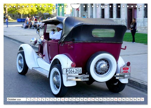 Produktbild: Ford Model A (Wall Calendar 2026 DIN A4 landscape), CALVENDO 12 Month Wall Calendar