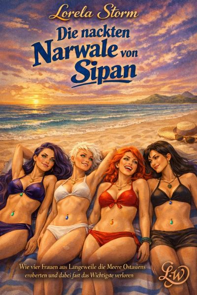 Produktbild: Die nackten Narwale von Sipan - Wie vier Frauen aus Langeweile die Meere Ostasiens eroberten und dabei fast das Wichtigste verloren