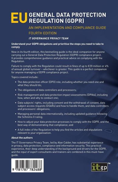 Produktbild: EU General Data Protection Regulation (GDPR)