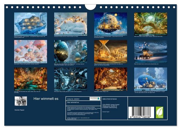 Produktbild: Hier wimmelt es (Wandkalender 2026 DIN A4 quer), CALVENDO Monatskalender