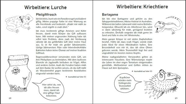 Produktbild: Ausmalspaß + Wissen: Fantatiere - Malbuch ab 6 Jahre. Artenvielfalt artgerecht erkunden für die ganze Familie. Empfohlen vom Naturschutzbund Österreic
