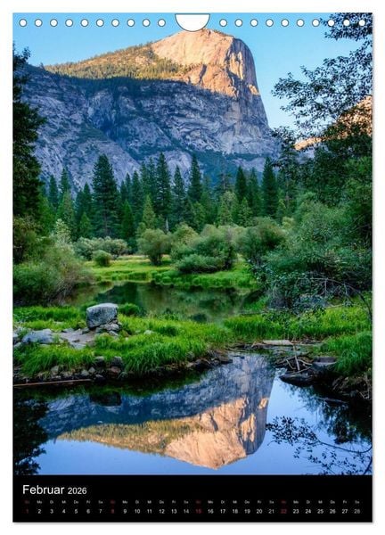 Produktbild: Idylle Pur - Der Yosemite National Park (Wandkalender 2026 DIN A4 hoch), CALVENDO Monatskalender