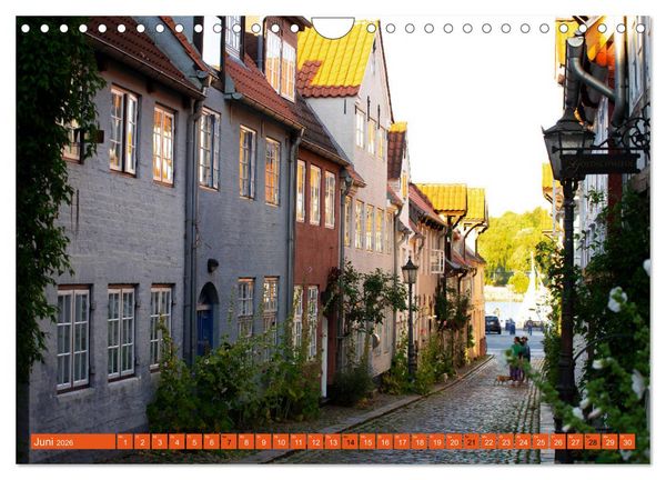 Produktbild: Ostseereise - Flensburg (Wandkalender 2026 DIN A4 quer), CALVENDO Monatskalender