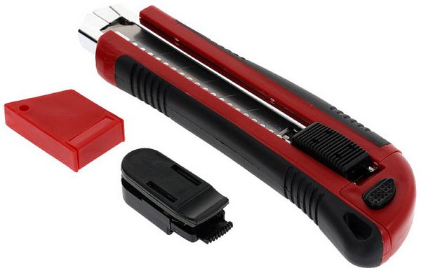 Produktbild: Gedore RED 3301605 Cuttermesser 5 Klingen-B.25mm m.Clip 1St.
