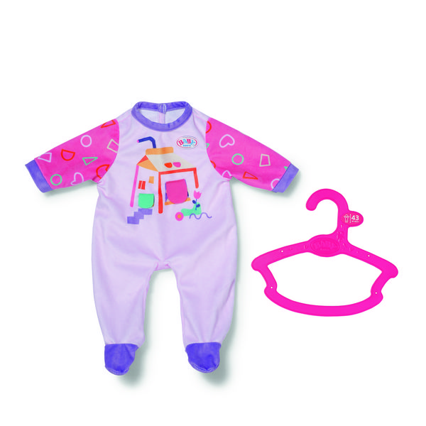 Produktbild: Zapf Creation BABY born Puppenkleidung Strampler Lucky 43cm