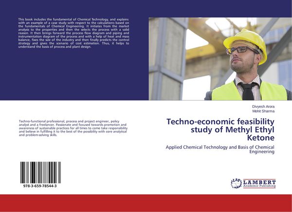 Produktbild: Techno-economic feasibility study of Methyl Ethyl Ketone