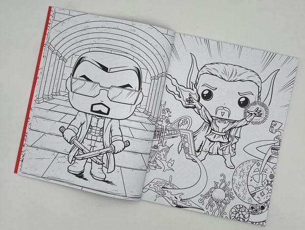 Produktbild: Marvel: Das offizielle Avengers Funko Pop!-Malbuch