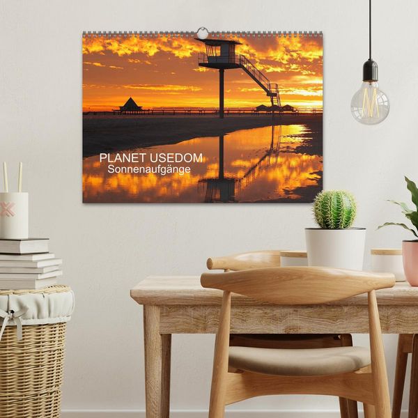 Produktbild: PLANET USEDOM Sonnenaufg&auml;nge (Wandkalender 2026 DIN A3 quer), CALVENDO Monatskalender