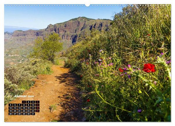 Produktbild: Auf Schusters Rappen... Gran Canaria (Wandkalender 2026 DIN A2 quer), CALVENDO Monatskalender