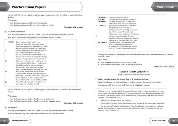Produktbild: AQA GCSE 9-1 English Language and Literature Workbook