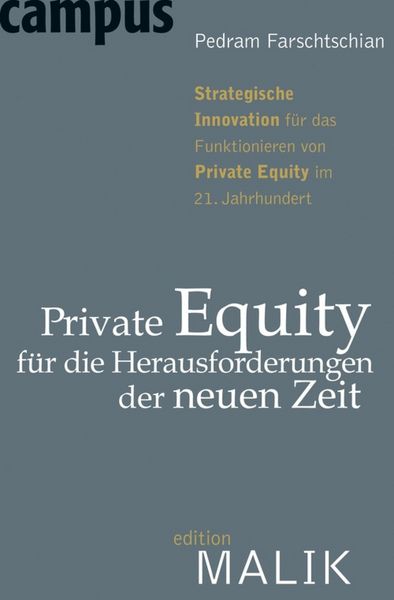 Produktbild: Private Equity f&uuml;r die Herausforderungen der neuen Zeit