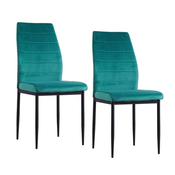 HTI-Living Stuhl Madison Velvet 2er Set Stuhl Madison Velvet 2er Set