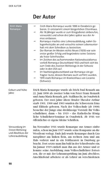 Produktbild: Lekt&uuml;rehilfen "Im Westen nichts Neues"