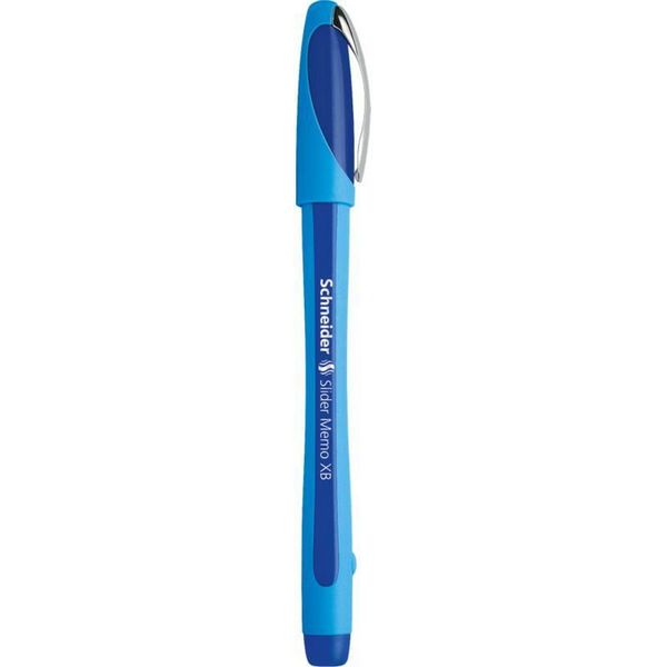 Produktbild: Kugelschreiber Slider Memo (mit Kappe, Strichst&auml;rke: XB) blau