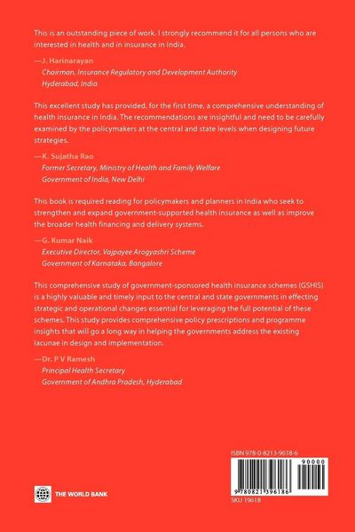 Produktbild: Government-Sponsored Health Insurance in India