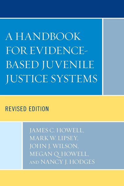 Produktbild: Handbook for Evidence-Based Juvenile Justice Systems