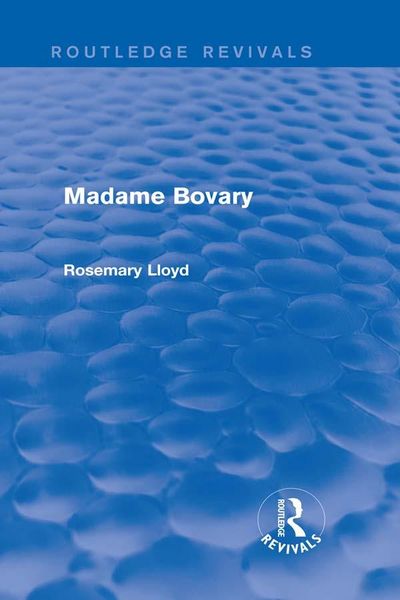 Produktbild: Madame Bovary (Routledge Revivals)