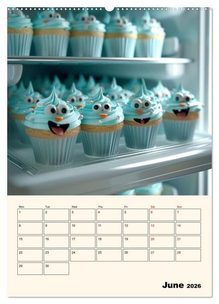 Produktbild: The Light ist still on in the Fridge (Wall Calendar 2026 DIN A2 portrait), CALVENDO 12 Month Wall Calendar