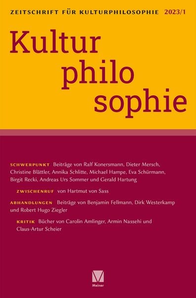 Produktbild: Kulturphilosophie