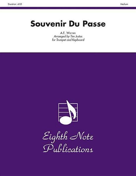 Produktbild: Warren, A: Souvenir Du Passe Trumpet/Keyboard