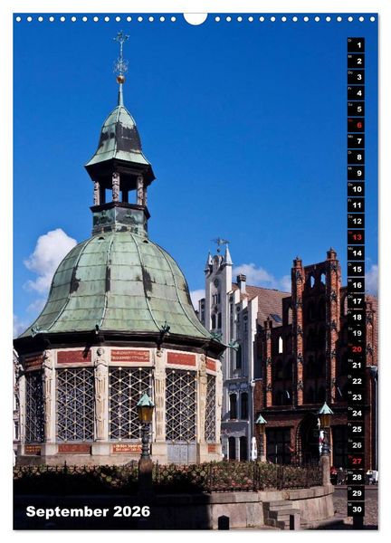 Produktbild: Zauberhaftes Wismar (Wandkalender 2026 DIN A3 hoch), CALVENDO Monatskalender