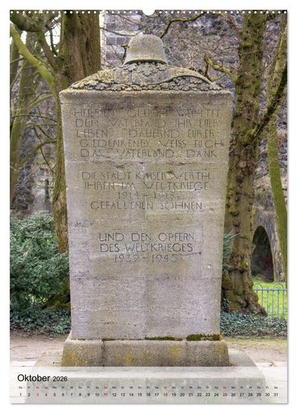 Produktbild: D&uuml;sseldorf - Historisches Kaiserswerth (Wandkalender 2026 DIN A2 hoch), CALVENDO Monatskalender